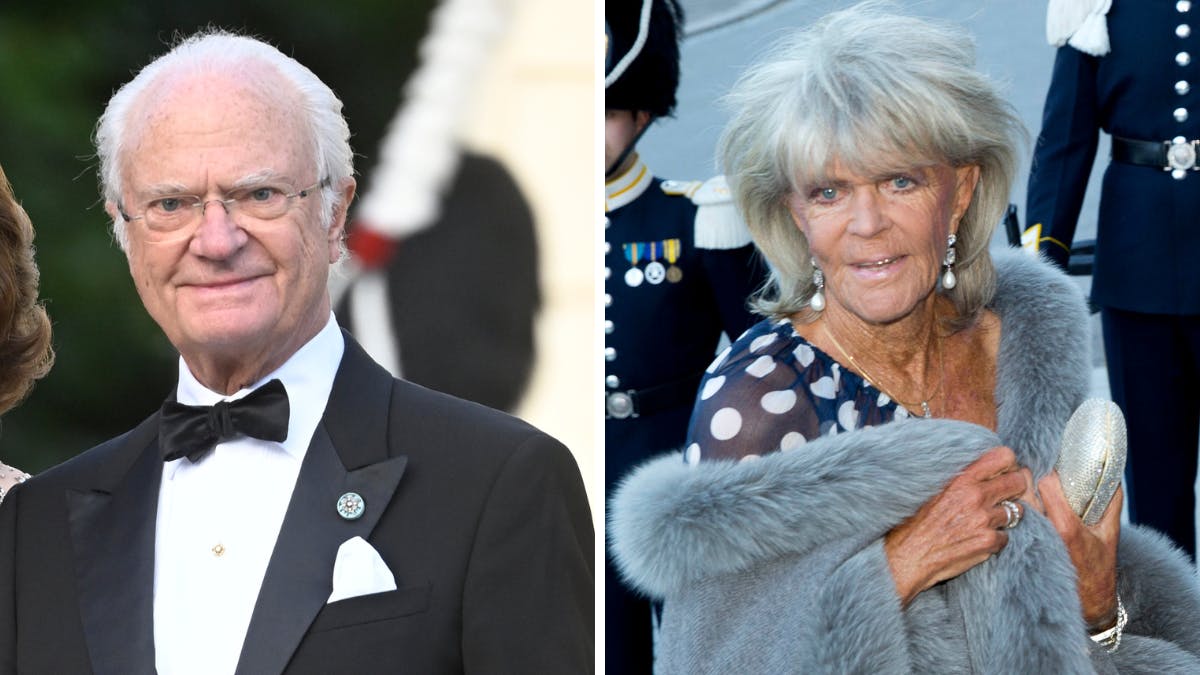 Kong Carl Gustaf, prinsesse Birgitta. 