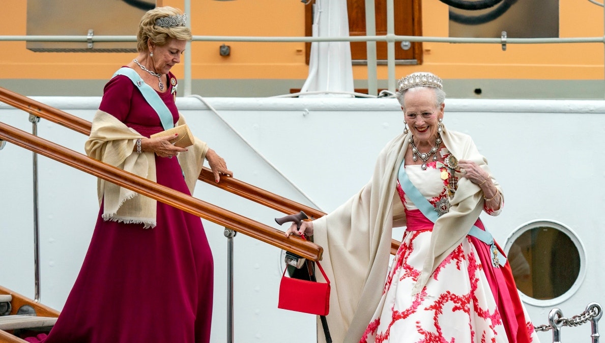 Dronning Anne-Marie og dronning Margrethe
