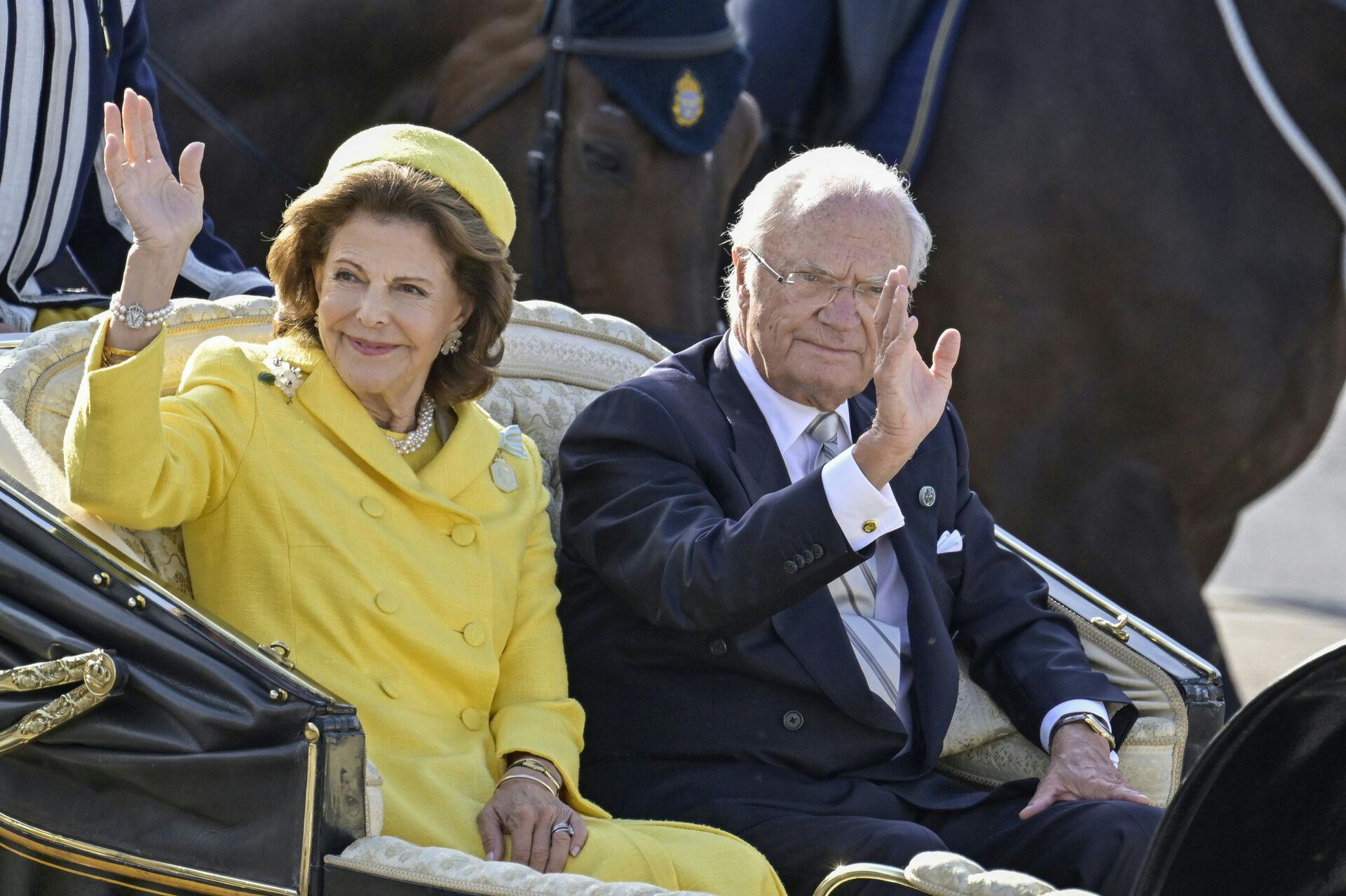 Dronning Silvia og kong Carl Gustaf.