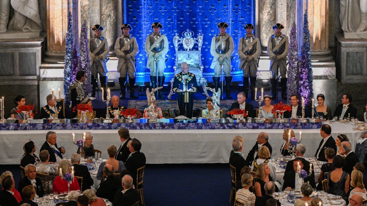 Kong Carls Gustafs jubilæumsbanket.