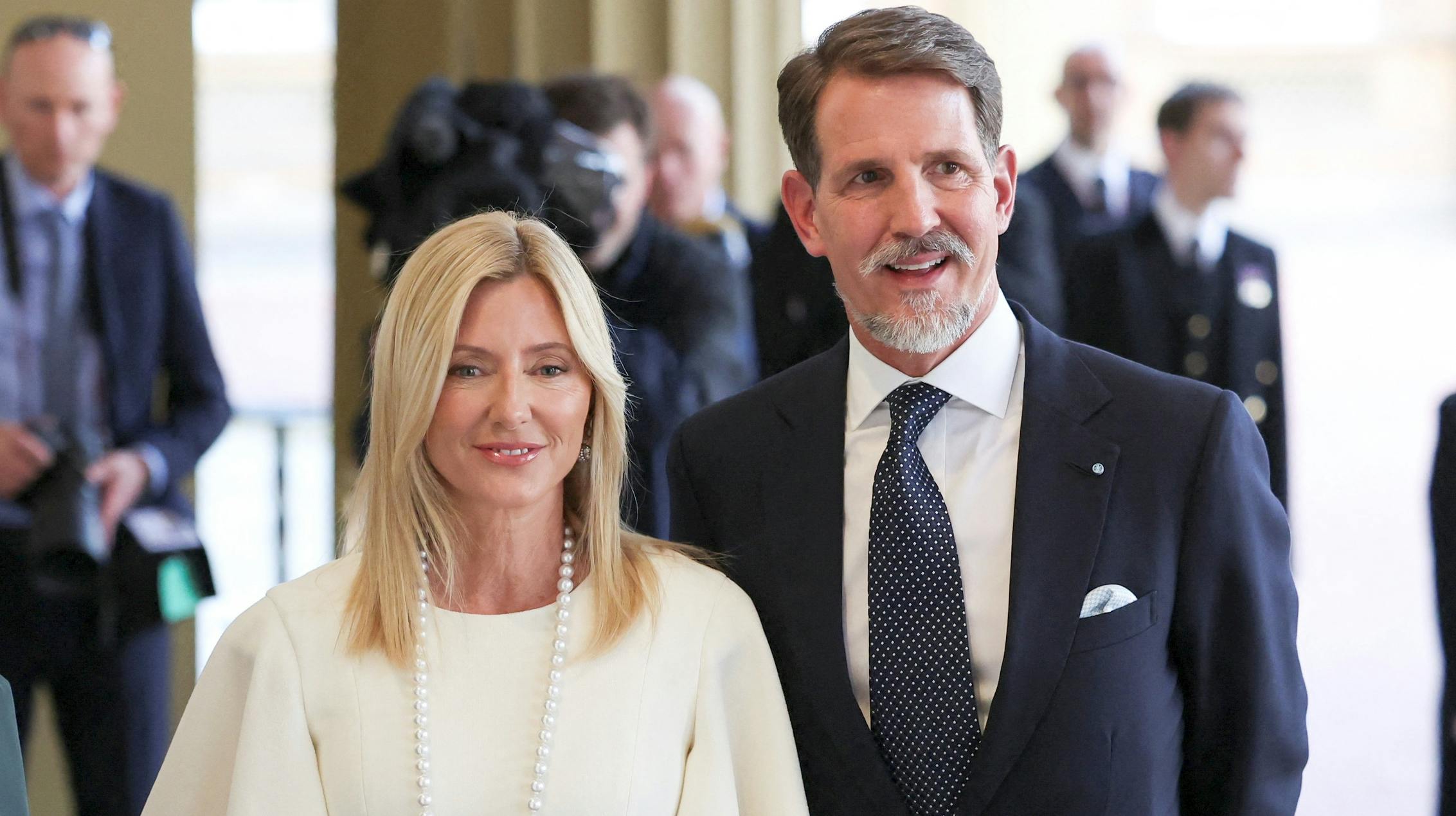 Kronprinsesse Marie-Chantal og kronprins Pavlos