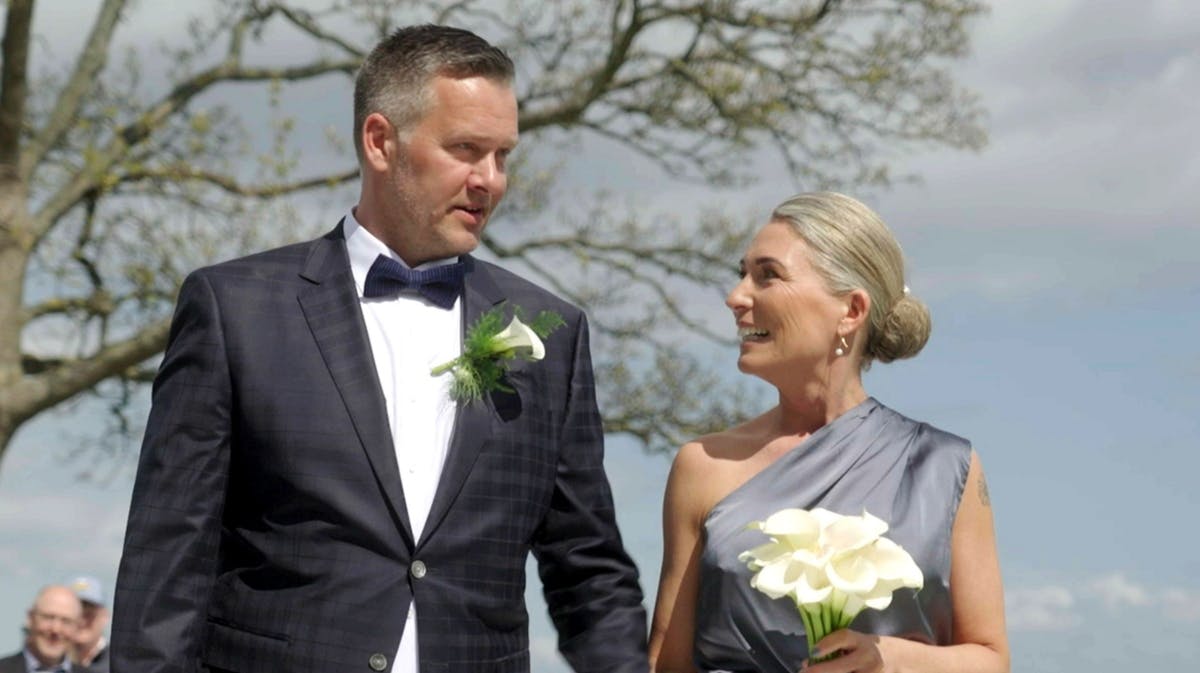 Martin og Pernille i "Gift ved første blik".