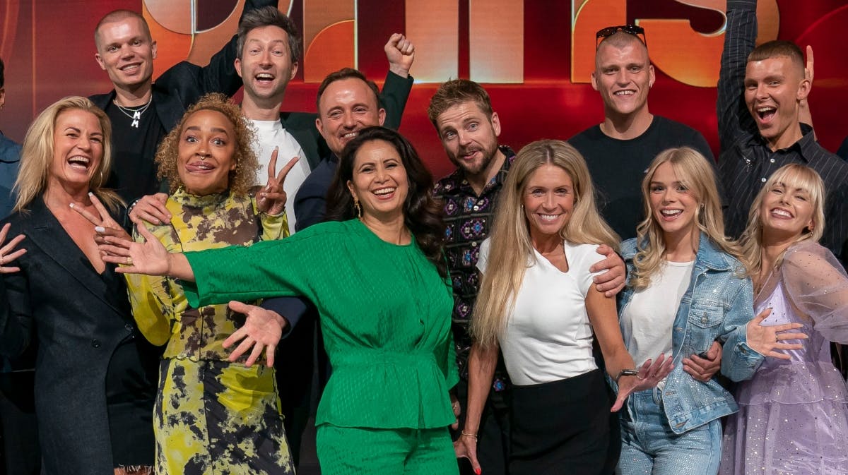 Nogle af parrene fra sæson 20 af "Vild med dans". 