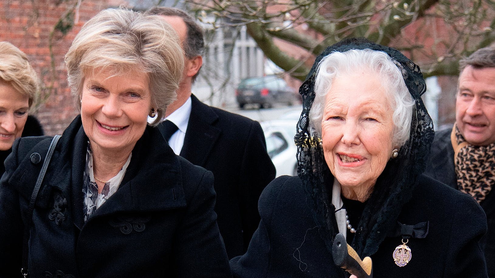 Prinsesse Marie-Astrid af Luxembourg og ærkehertuginde Yolande af Østrig.