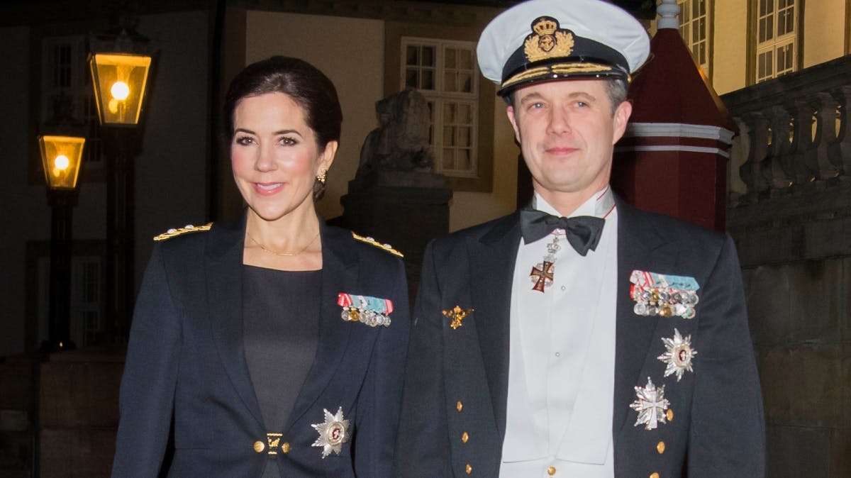 Kronprinsesse Mary og kronprins Frederik