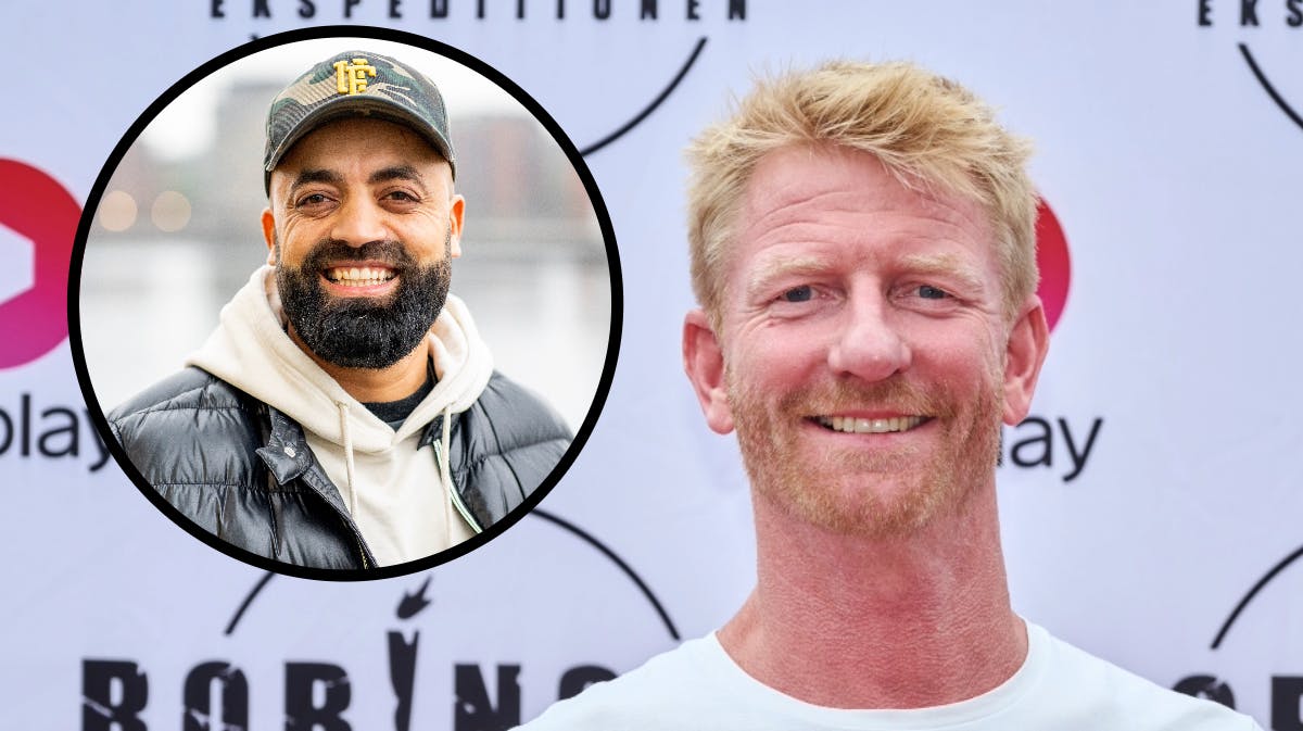 Loay Zeraiq og Mikkel Berthelsen. 