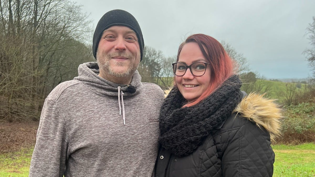 Jason og Tanja fra "Grænseløst forelsket"