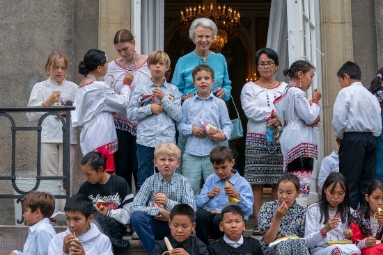 Prinsesse Benedikte og gæster