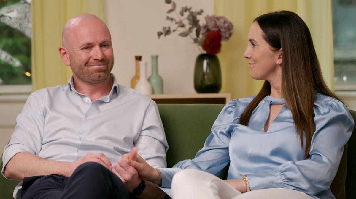 Michael og Jeanette fra "Gift ved første blik". 