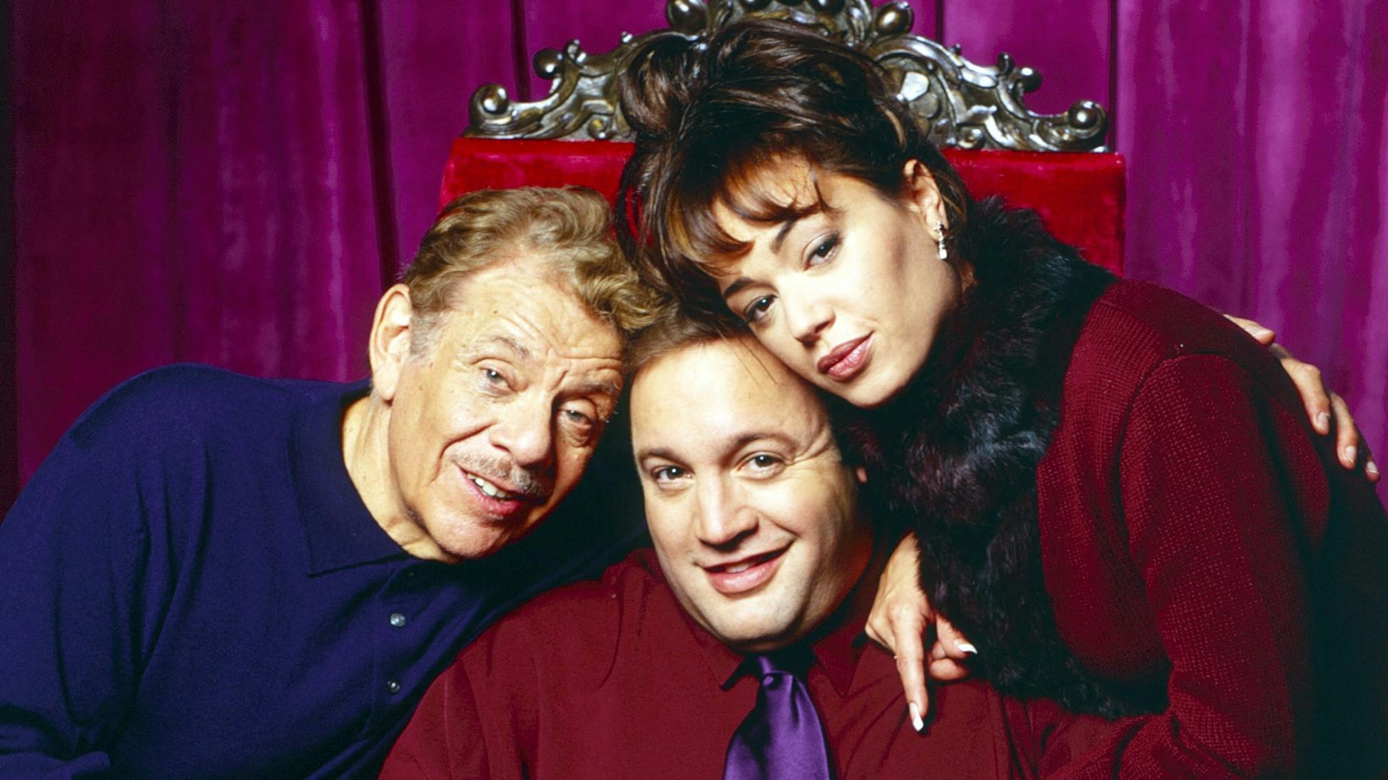 Jerry Stiller, Kevin James, Leah Remini. 