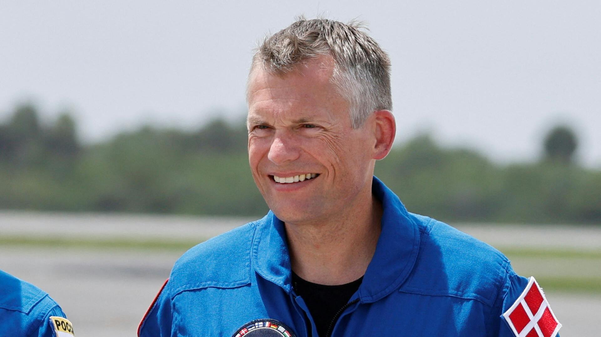 European Space Agency (ESA) astronaut Andreas Mogensen looks on ahead of his launch to the International Space Station as Crew-7 on the SpaceX Dragon crew spacecraft, at Kennedy Space Center in Cape Canaveral, Florida, U.S. August 20, 2023. REUTERS/Joe Skipper