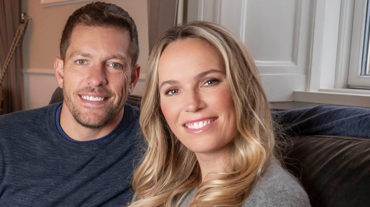 Caroline Wozniacki og David Lee