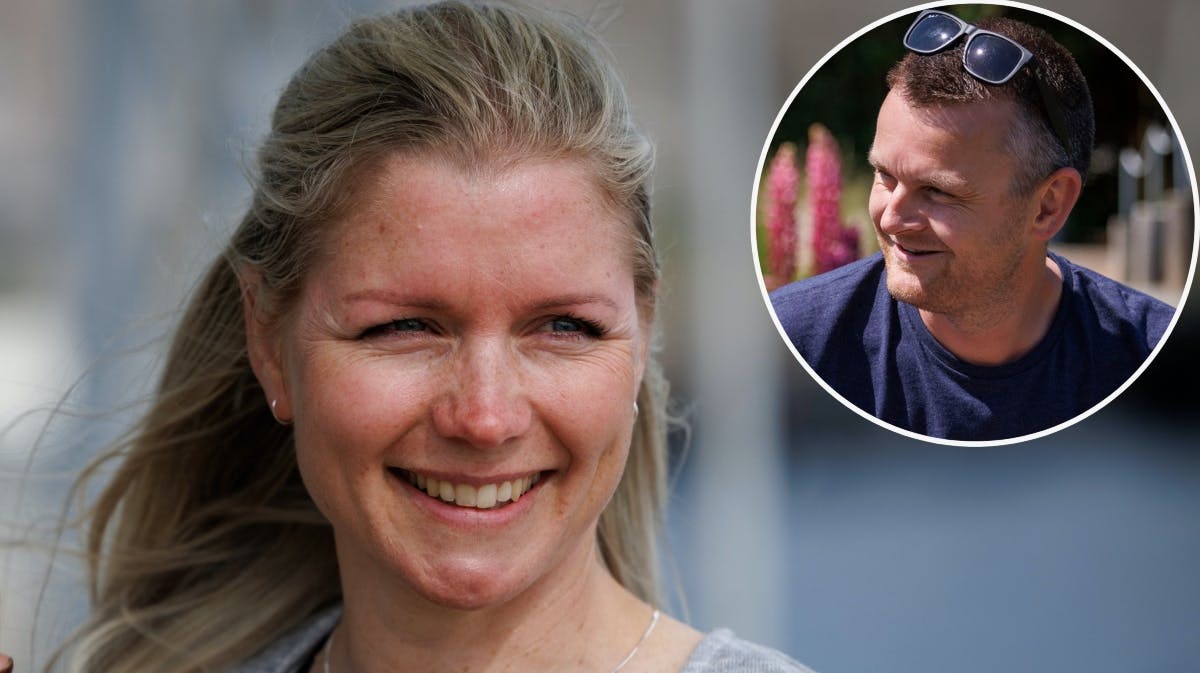 Linea og Dennis fra "Landmand søger kærlighed"