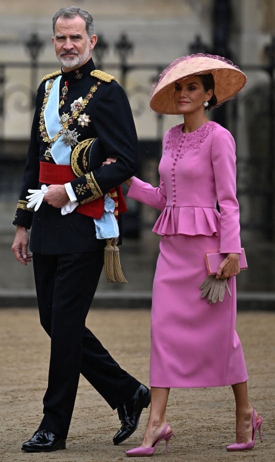 Kong Felipe og dronning Letizia