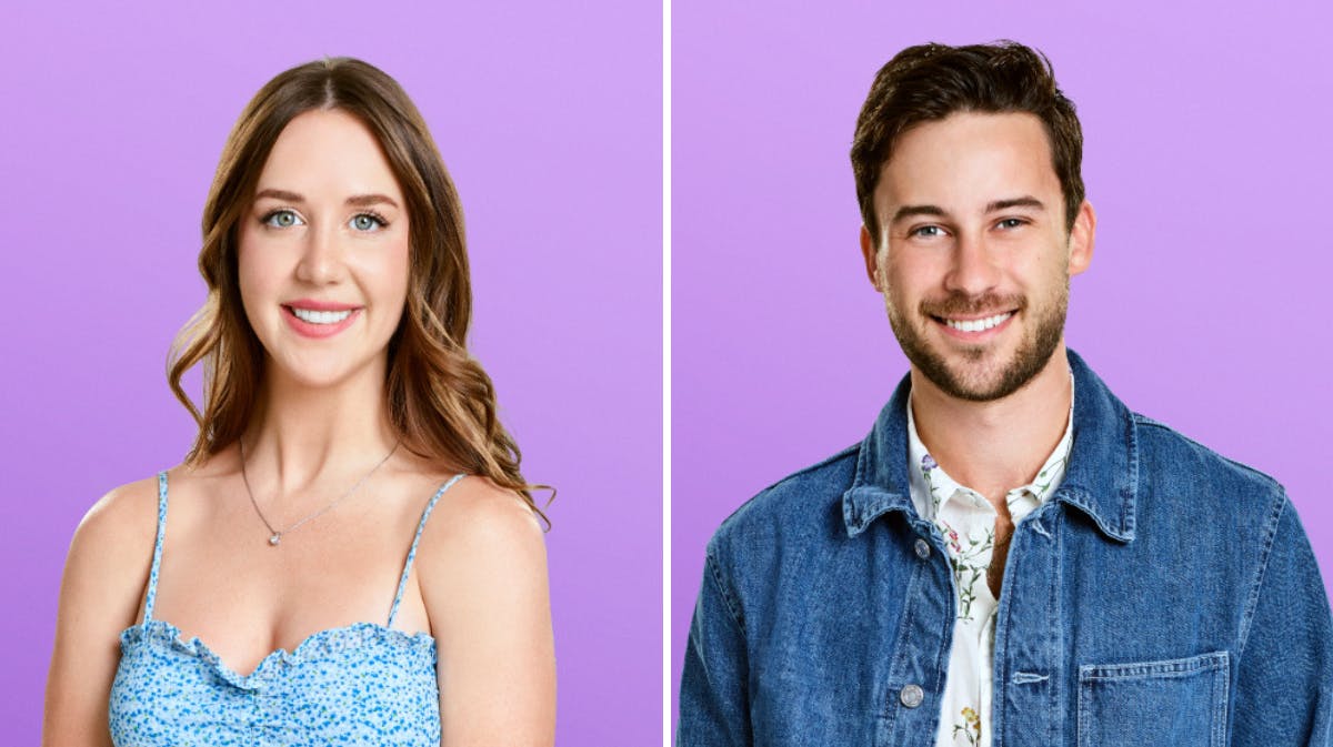 Johnie og Chris fra "Love is blind". 