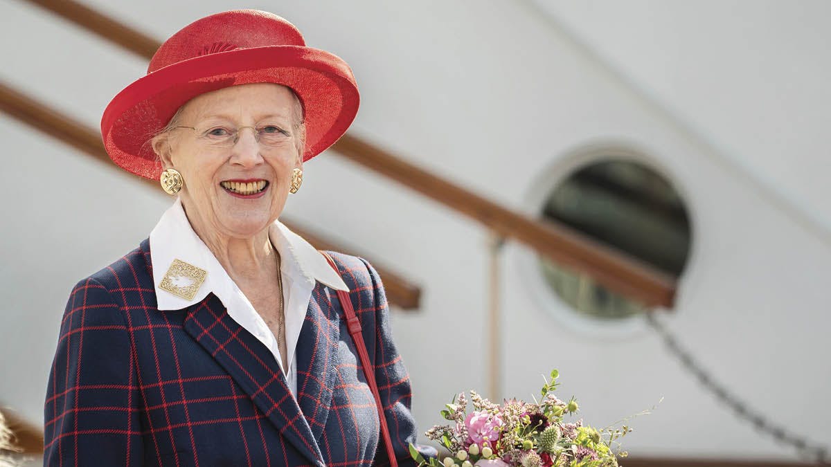 Dronning Margrethe.