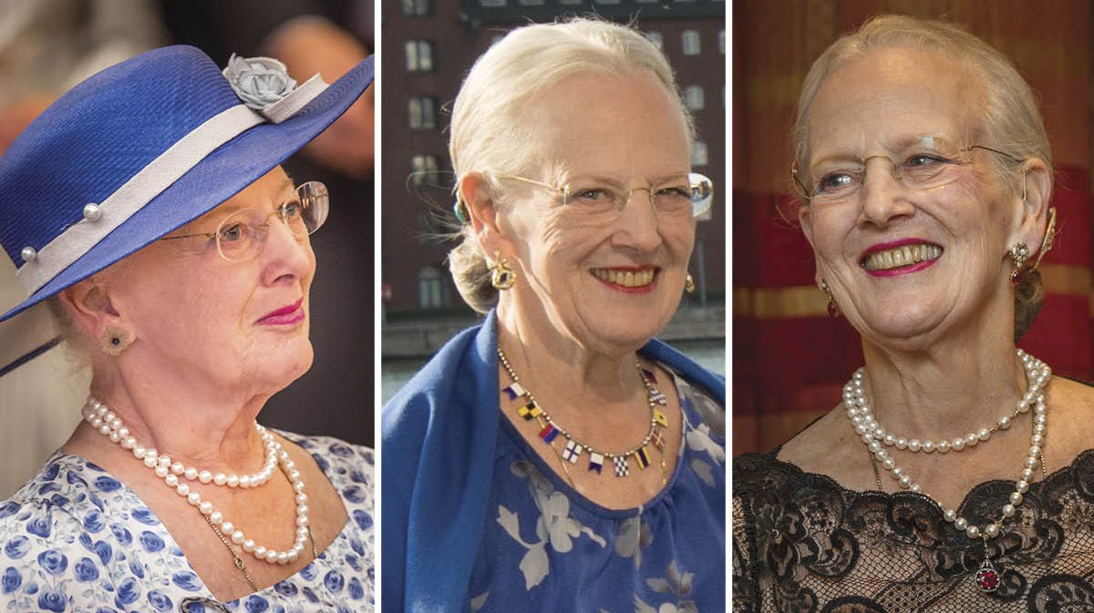Dronning Margrethe.