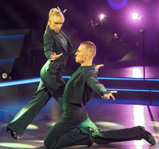 Fredrik Trudslev og Jenna Bagge.
