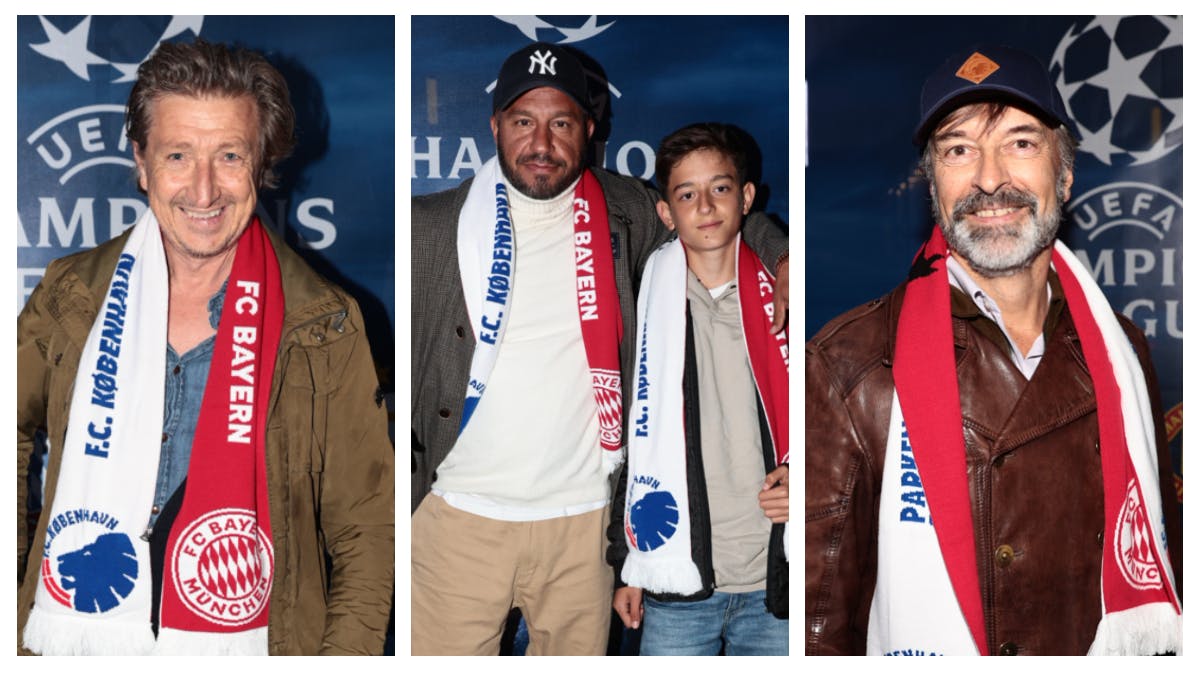 Nicolaj Kopernikus, Dar Salim med sin søn Zidane og Martin Brygmann. 