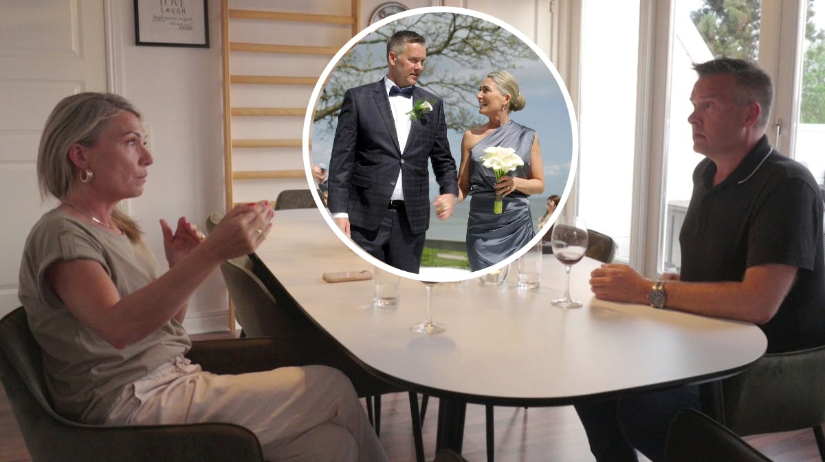 Pernille og Martin fra "Gift ved første blik". 