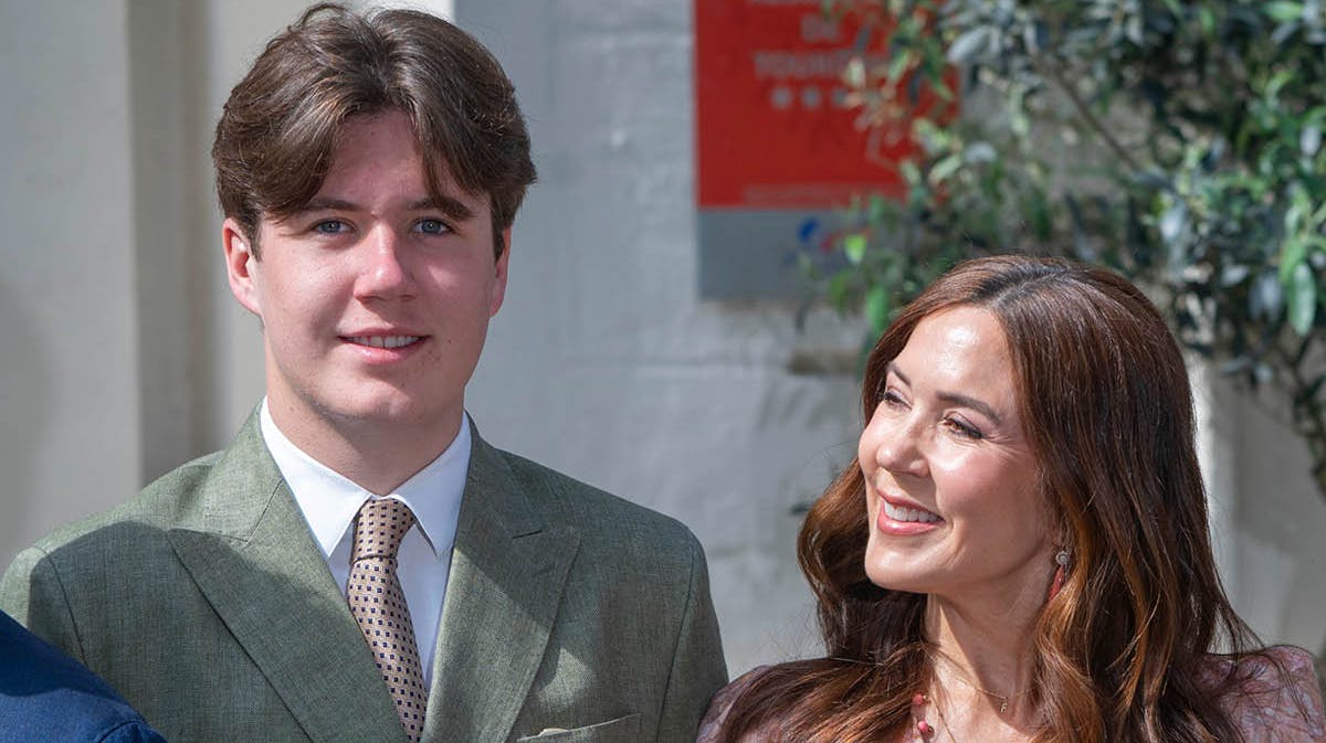 Prins Christian og kronprinsesse Mary.