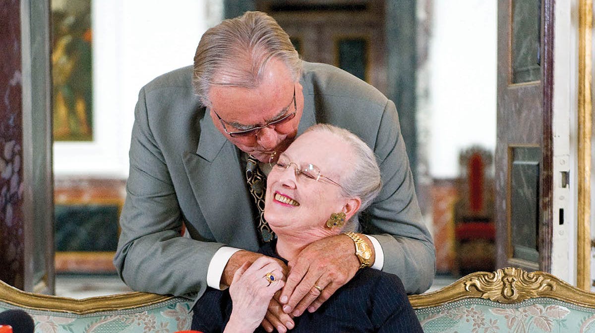 Prins Henrik og dronning Margrethe i 2010.
