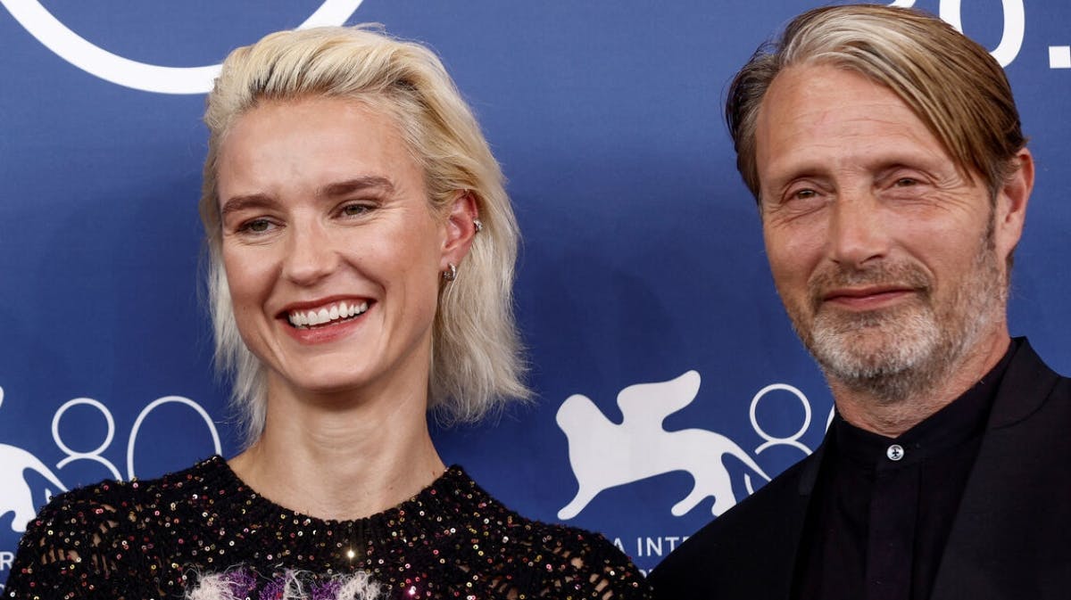 Amanda Collin og Mads Mikkelsen