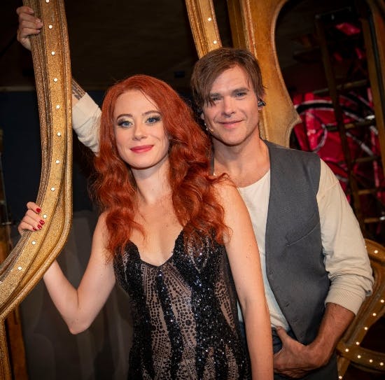 Sara Victoria Bjerregaard og Silas Holst.