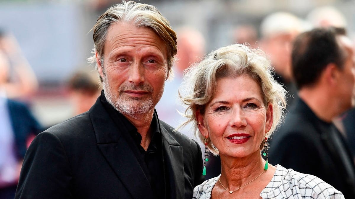 Mads Mikkelsen og Hanne Jacobsen