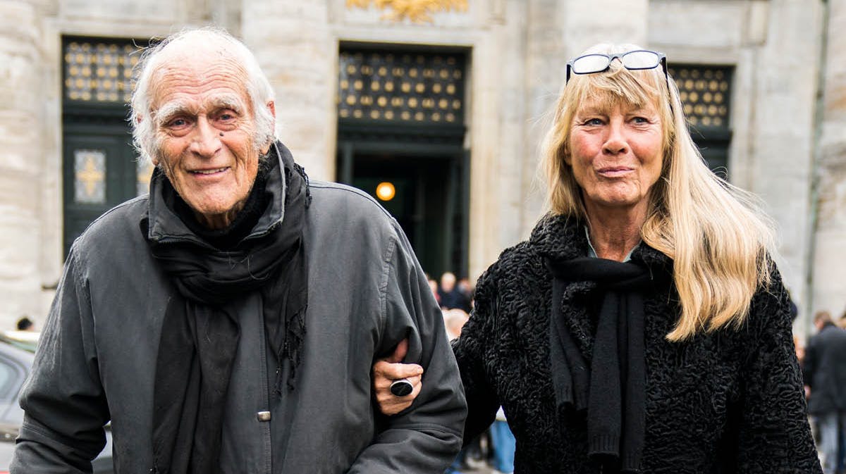 Lars Lunøe og hustruen Annette Høgsbro.