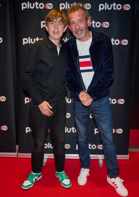 Se billedet: Christian Grau havde sin søn med til boksekamp | BILLED-BLADET