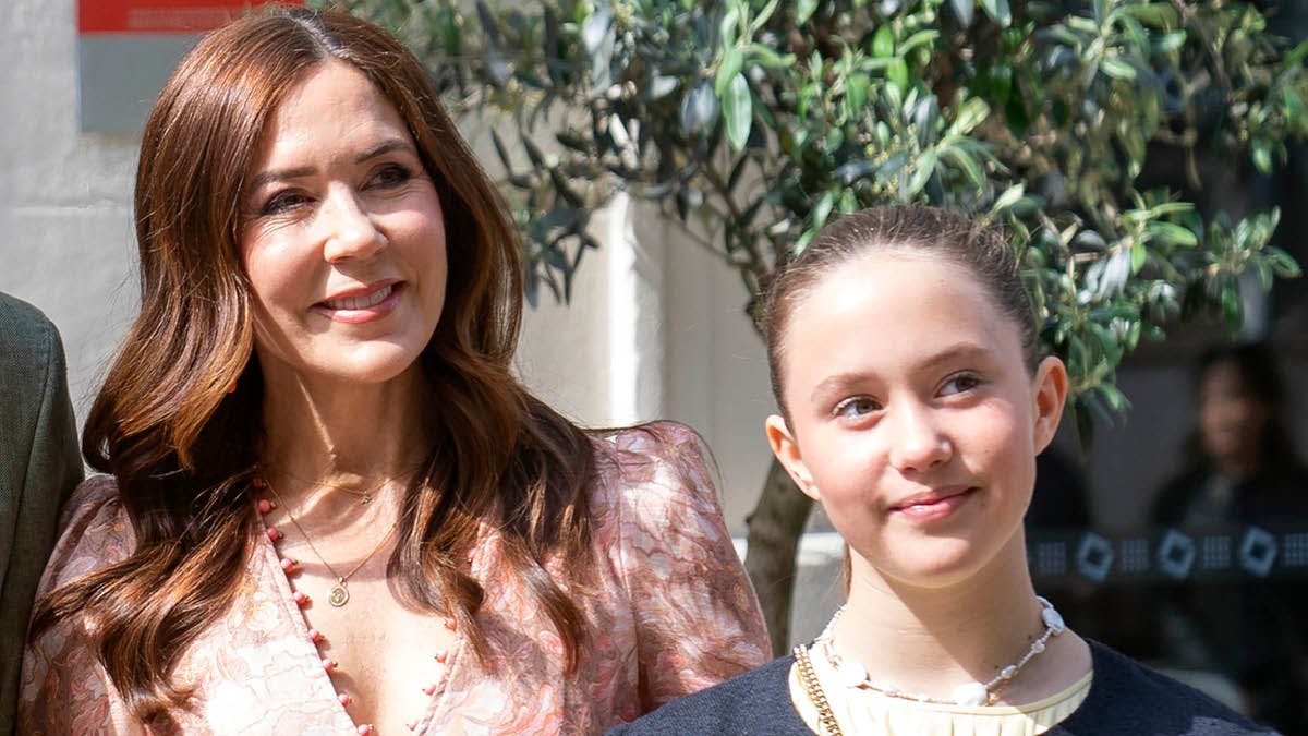 Kronprinsesse Mary og prinsesse Josephine. 