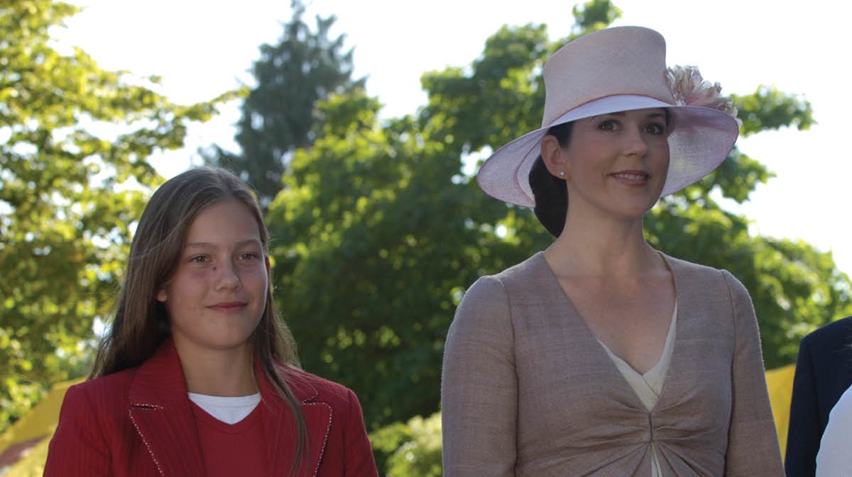 Cathrine Dufour og kronprinsesse Mary