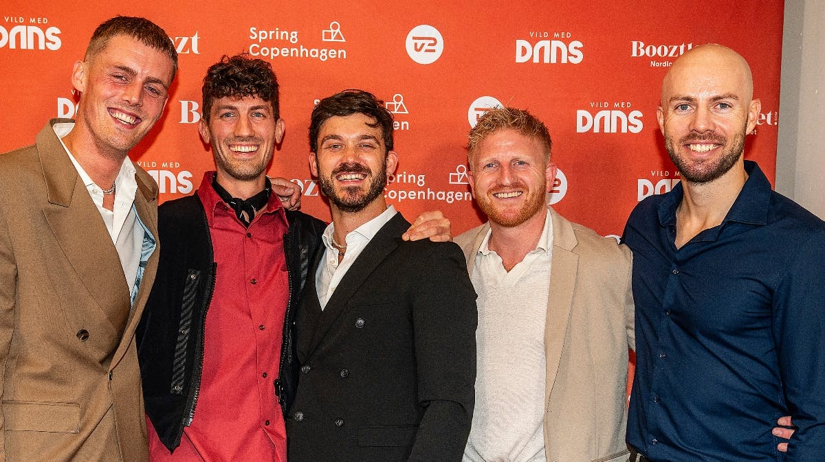 Rasmus, Jonas, Nikolaj, Morten og Nicklas. 