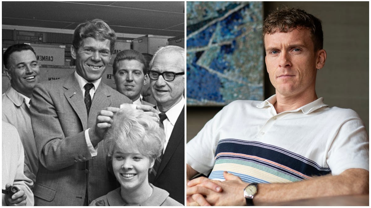 Arne Bybjerg og Morten Hee Andersen, der spiller Axel Byvang.