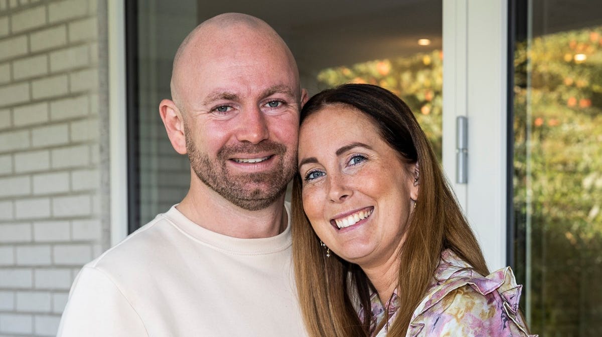 Michael og Jeanette fra "Gift ved første blik". 