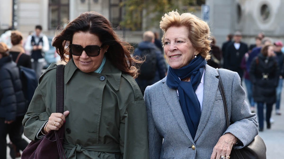Prinsesse Alexia og dronning Anne-Marie i København.