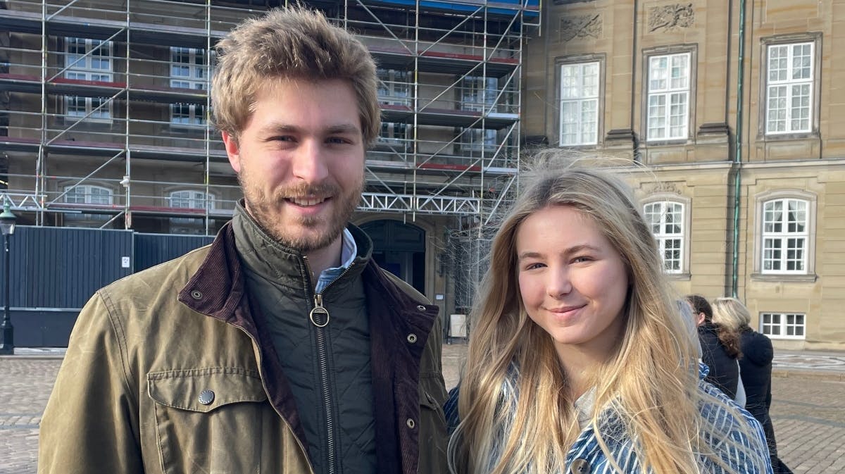 Grev Richard og komtesse Ingrid. 