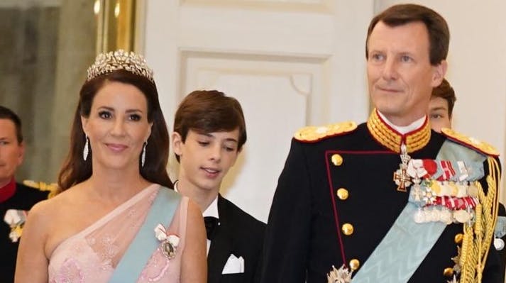 Prinsesse Marie og prins Joachim.