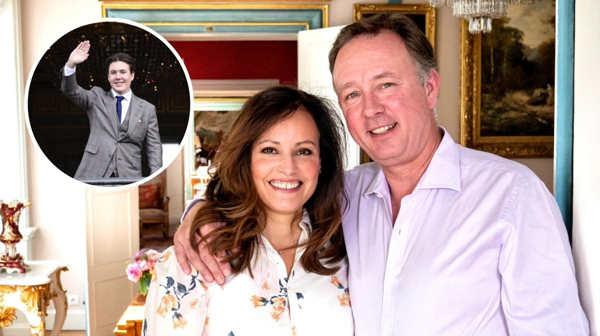 Prins Christian, prinsesse Carina og prins Gustav. 