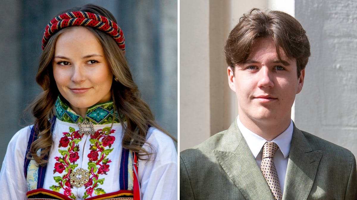 Prinsesse Ingrid Alexandra og prins Christian. 