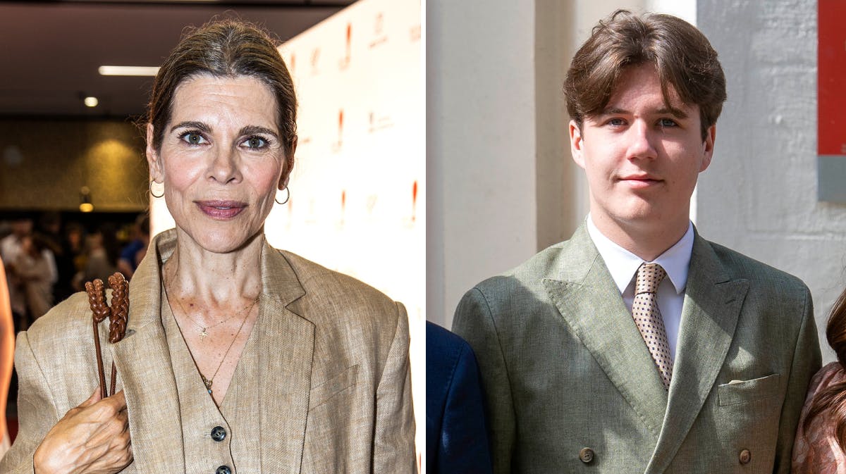 Ellen Hillingsø og prins Christian.