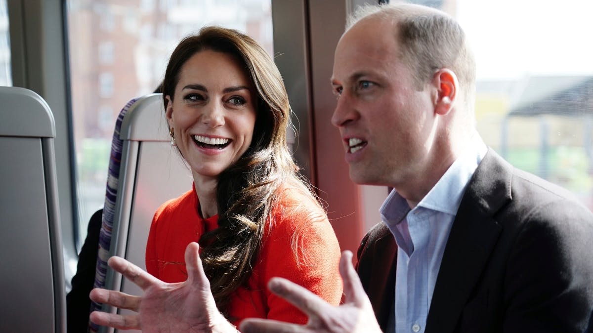 Prinsesse Catherine og prins William.