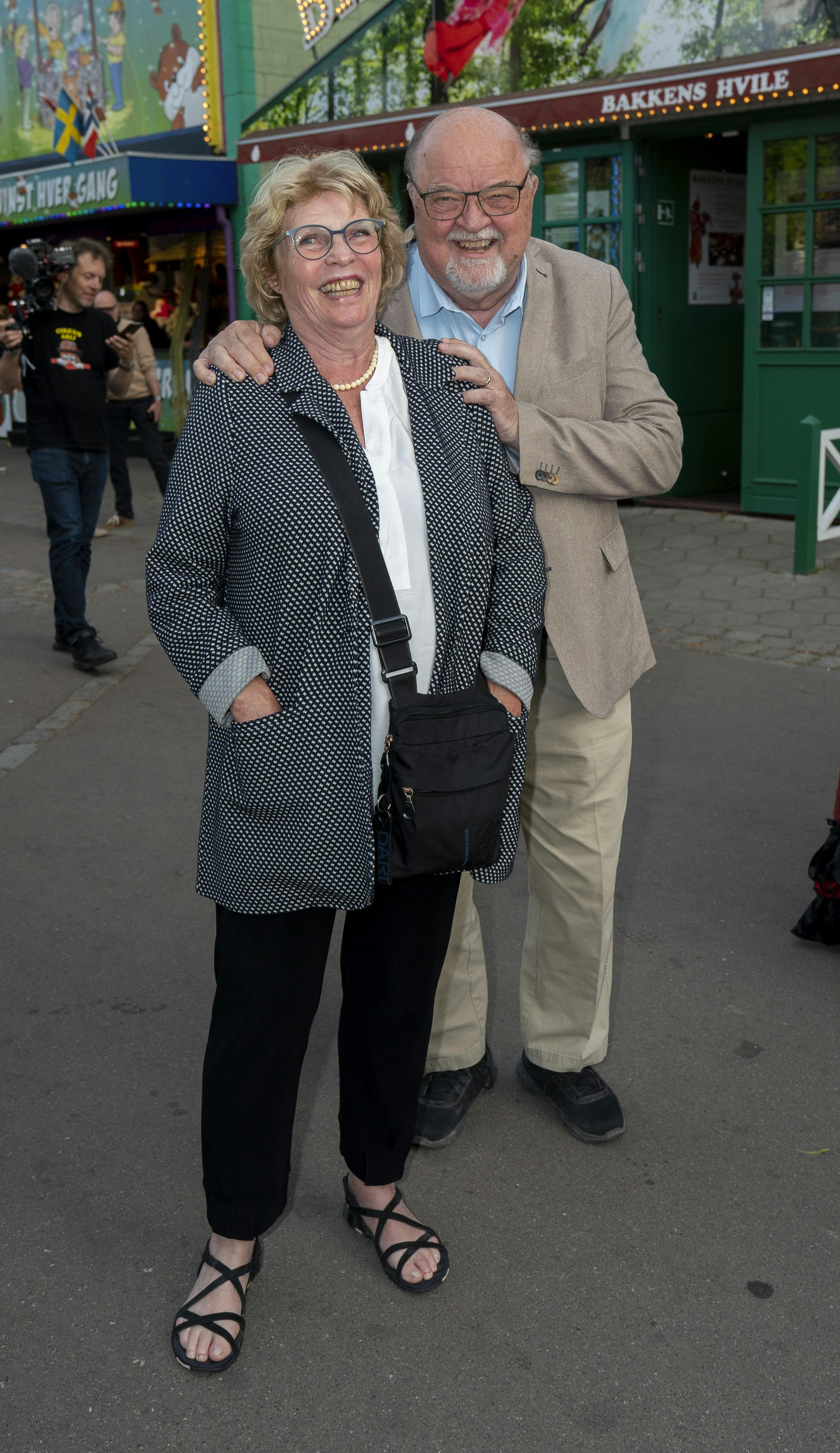 Flemming Jensen med hustru Birte