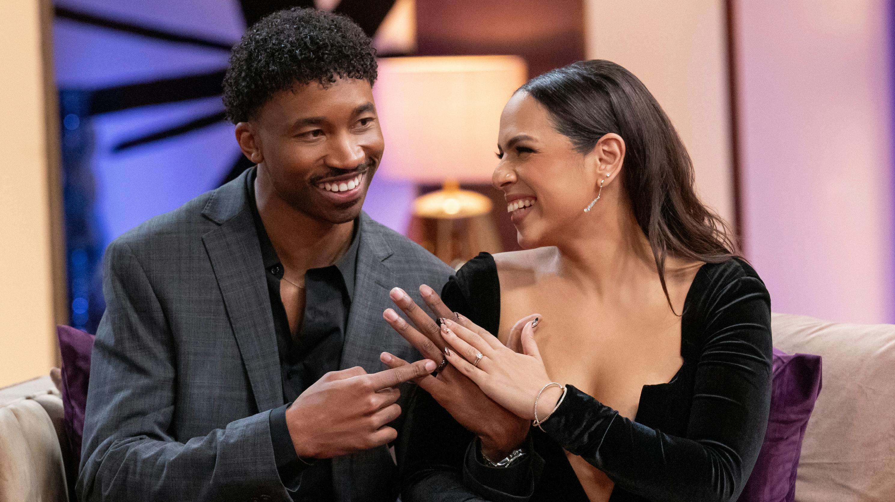 Milton og James fra sæson 5 af "Love is blind".