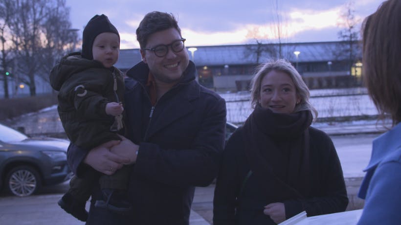 Cecilie og Kristoffer.