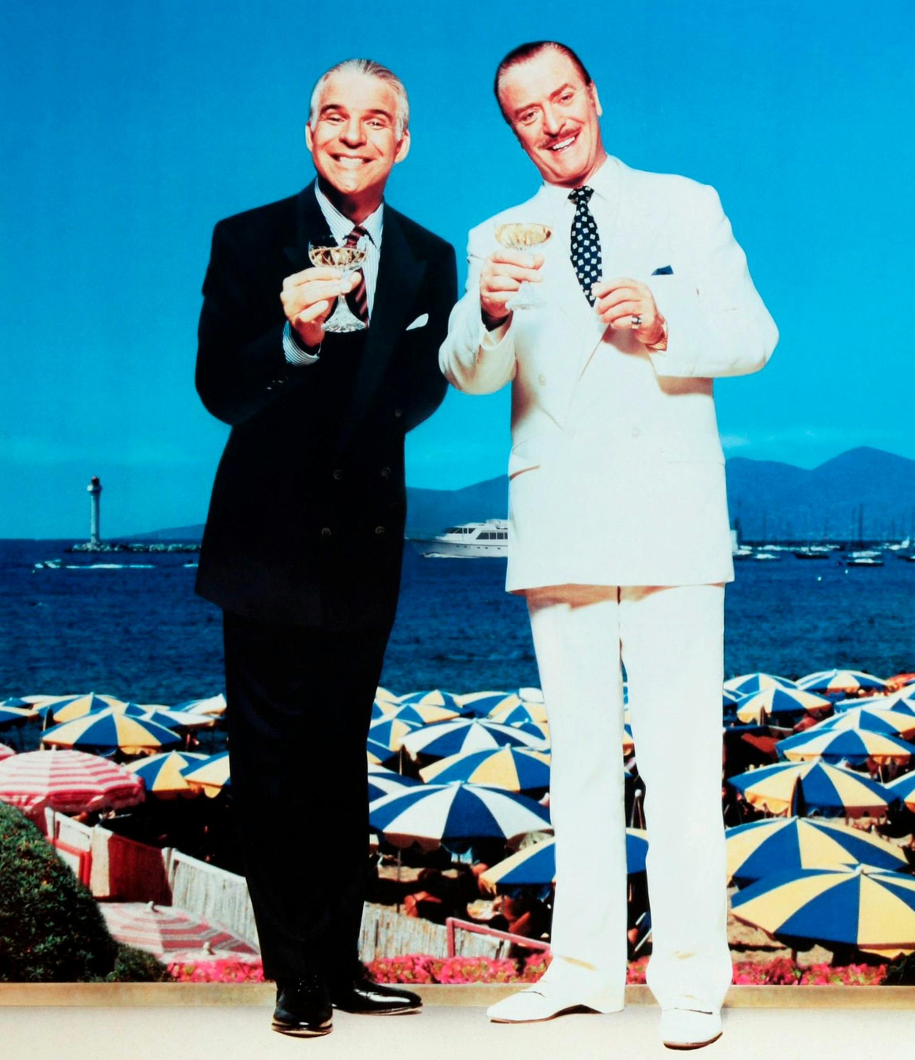 Steve Martin og Michael Caine i "Fræk, frækkere, frækkest".