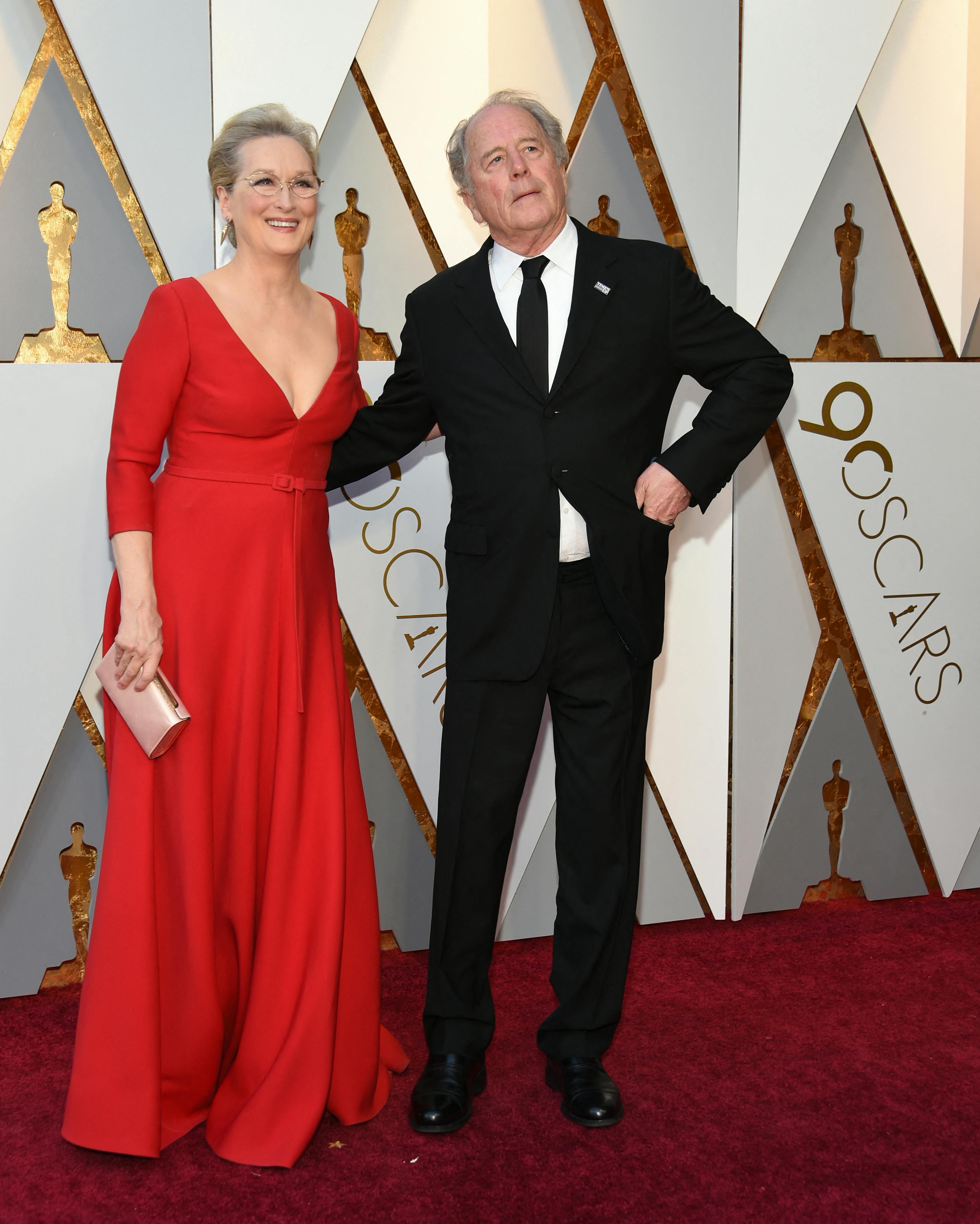 Meryl Streep og Don Gummer i 2018. 