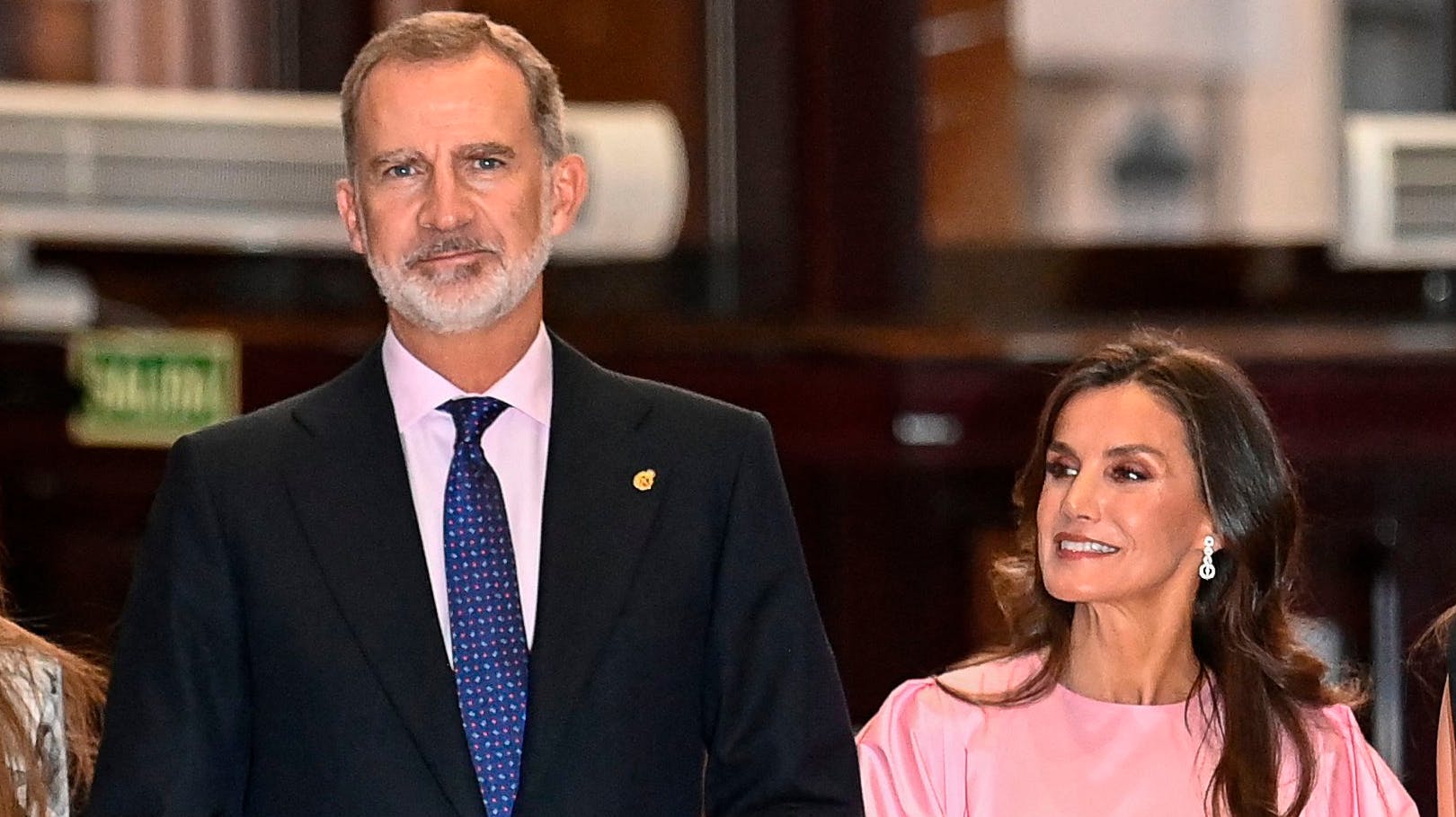 Kong Felipe og dronning Letizia.