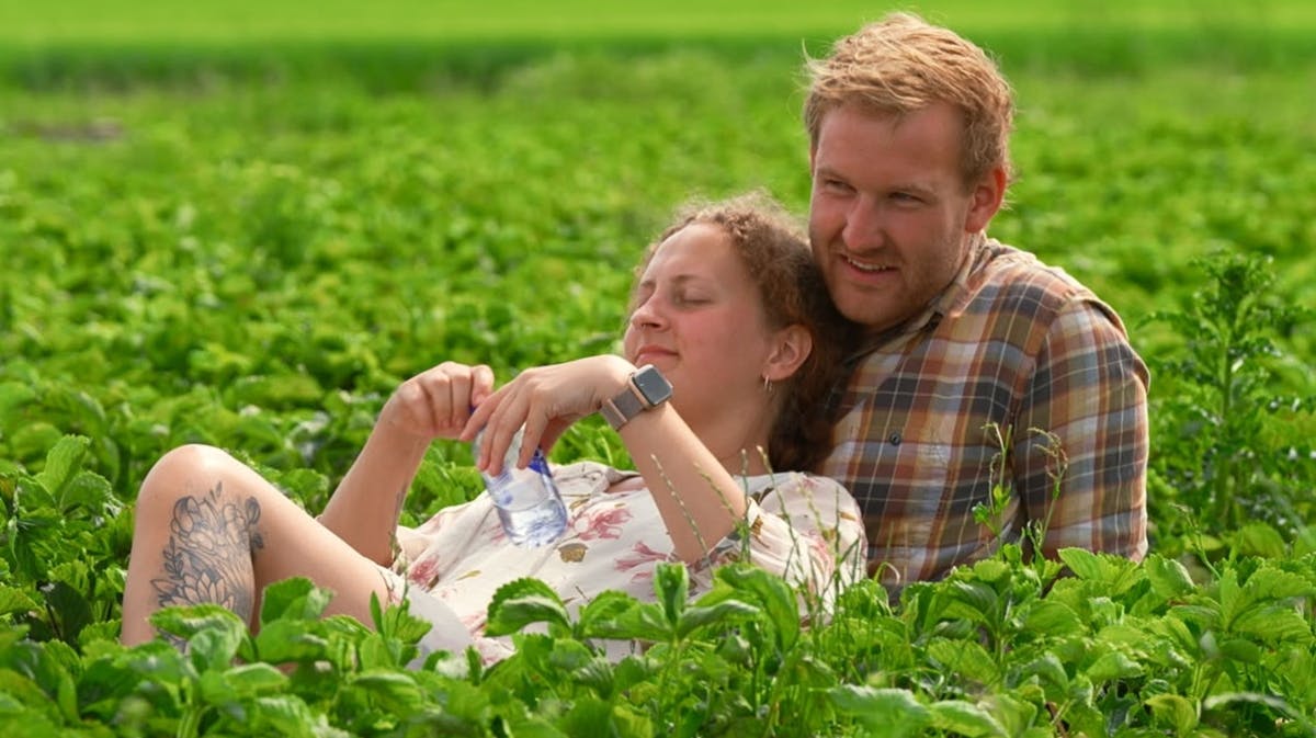 Maja og Carsten fra "Landmand søger kærlighed"